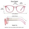 Blue Light Blocking Glasses, Anti Eyestrain, TV Glasses for Women Men, Anti UV, Anti Glare view 4