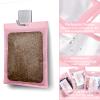 100 Pcs Resealable Mylar Bags, Sealable Odor Proof Foil Pouch Bag with Clear Window, Small Bussiness Packaging Supplies (Pink, 4.7 X 7.9 Inch) view 4