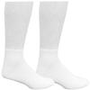 Creswell 12 Pairs Diabetic Crew Socks Made in USA (White, 13-15) view 2