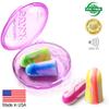 MOLDEX Soft Foam Earplugs Softies Ear Plugs for Sleeping, Snoring, Work, Travel, Shooting -33dB Highest NRR Made in USA (Bottle Pack, 60 Pairs) view 2