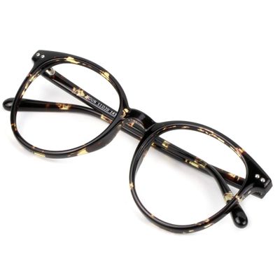 VisionGlobal Blue Light Blocking Glasses for Women/Men, Anti Eyestrain, Computer Reading, TV Glasses, Stylish Square Frame, Anti Glare (Floral, 0.75 Magnification)