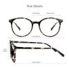 VisionGlobal Blue Light Blocking Glasses for Women/Men, Anti Eyestrain, Computer Reading, TV Glasses, Stylish Square Frame, Anti Glare (Floral, 0.75 Magnification) view 3