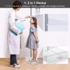 2-in-1 Height and Weight Scale for Children | Height Measurement Medical Portable Stadiometer Height Rod | 8-79 inch & 0-220 lbs | Family Friendly Digital Growth Tracker view 3