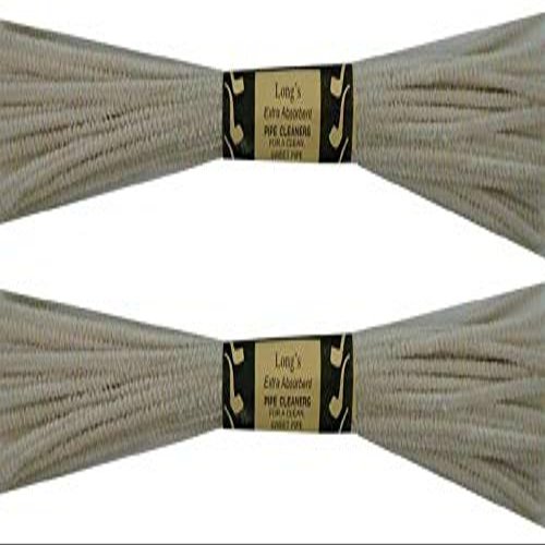 2 Pack Long Super Absorbent Big Ben Churchwarden Pipe Cleaners 64 Total