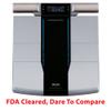 TANITA's RD-545 InnerScan PRO, FDA Cleared, World's Only Consumer Multi-Frequency, Segmental Body Composition Scale view 3