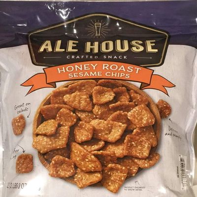 Ale House Honey Roast Sesame Chips World Famous Crafted Snack 35 oz (2lbs 5oz)