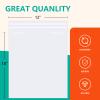 iMailer - 100 Pcs -12" x 18" Clear Plastic Cellophane Bags-Resealable Self Sealing Cello Poly Bags for Prints, Photos, Documents, Clothing, T-Shirt view 2