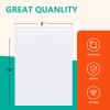 iMailer - 100 Pcs - 8" x 10" Clear Plastic Cellophane Bags - Resealable Self Sealing Cello Bags for Artwork Cards & Envelopes, Photo, Prints, Candies view 2