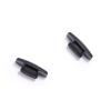 Sunglasses Nose Pads, 3 Pair of Replacement Premium Grade Rectangle Shaped Soft Silicone for Eyeglasses Anti-Slip Slide/Push-in (3) view 3