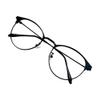 VisionGlobal Blue Light Blocking Glasses for Women Men, Computer Reading, TV Glasses, Stylish Oval Frame(Black, No Magnification) view 1