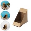 DUOER 50pcs Sandwiches Storage Box Cakes Wrapping Box Kraft Paper Packing Box view 2