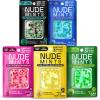 NUDE MINTS | Dual Action Liquid Capsules | Mouth Watering Mint - Lasts 3X Longer - 3X Stronger - Extreme Bad Breath Treatment For Adults - Sugar Free, 0 Calorie - Variety - 5 Pack - 150 Capsules view 1
