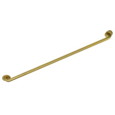 Kingston Brass GDR814487 Silver Sage 48-Inch X 1-1/4-Inch OD ADA Grab Bar, Brushed Brass