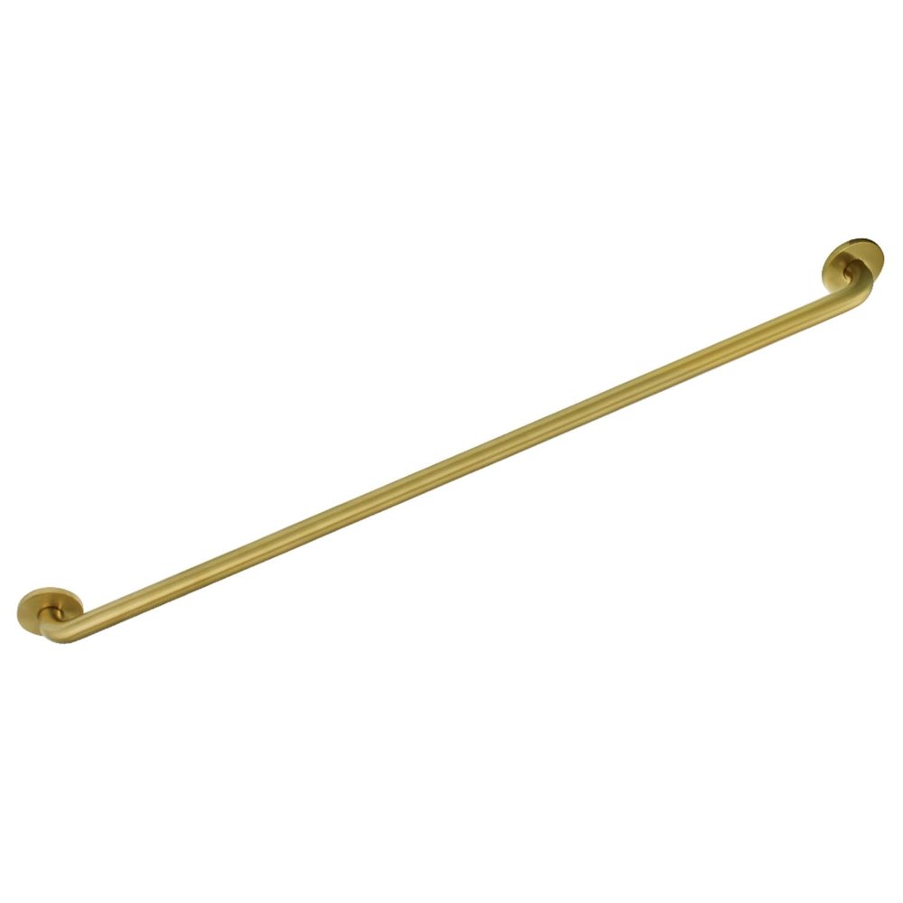Kingston Brass GDR814487 Silver Sage 48-Inch X 1-1/4-Inch OD ADA Grab Bar, Brushed Brass