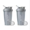 BlenderBottle Classic Shaker Bottle Perfect for Protein Shakes and Pre Workout, 28-Ounce (2 Pack), Pebble Grey view 1