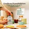 Elmhurst 1925 Unsweetened Oat Creamer - 16 Ounce (Pack of 6) Dairy-Free, Vegan, Kosher, No Sugar, Shelf Stable Creamer Made with Whole Grain Oats for Healthier, Simpler Plant Based Alternatives view 4