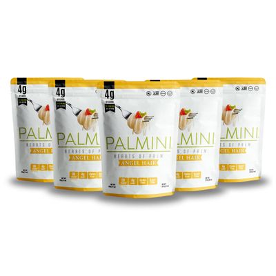 Palmini Low Carb Angel Hair | 4g of Carbs | As Seen On Shark Tank (12 Ounce Pouch (Pack of 6))