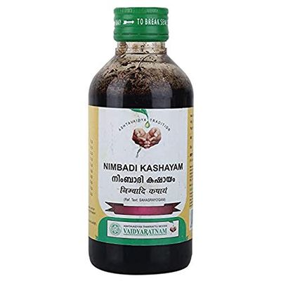 VAIDYARATNAM nimbadi kashay 200 ml(pack of 2) (DWAKAN)
