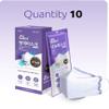 [10 Air Queen + 10 Airbon + 2 Ear Saver] 3-Layers Nano Fiber Filter Face Safety Masks [Individually Packaged] [Made in Korea] view 2