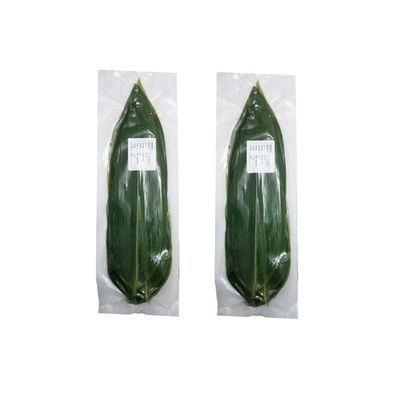 100 Fresh Sheets Vacuum Packed Bamboo LeavesNatural Wild Bamboo Leaf Sushi Cuisine Barbecue Decoration Zongzi Material