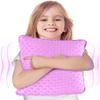 Special Supplies Vibrating Pillow Sensory Pressure Activated for Kids and Adults, 12 Plush Minky Soft Cover, Textured Therapy Stimulation Bumps-Vibrations, Music & Voice Recording (Purple) view 1