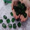 5pc Gaia Stone Green Obsidian Medium Tumbled & Polished Healing Crystal Gemstone Specimens from Washington, USA C view 4