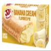 JJ's Bakery Banana Cream Pie Snack Pies, Individual Dessert, Fresh-Baked, Nut-Free, Kosher Parve, 4 Oz Each (Pack of 12) view 3