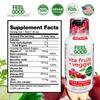 FeelGood Superfoods Vita Fruits and Veggies Immune Support Shot Supplements, Fruit Punch Flavor, Pack of 10 Immunity Shots, Immune System Booster Drink Made with 25 Organic Fruit & Vegetables view 2