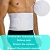 PAZ WEAN Hernia Belts for Men Abdominal Support Surgical Belly Binder Stomach Wrap Band After Surgery view 3