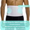 PAZ WEAN Hernia Belts for Men Abdominal Support Surgical Belly Binder Stomach Wrap Band After Surgery view 4