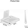 JF-XUAN Folding Bathroom Seat Bench Wall-Mounted Shower Seat Showering Old Bathing Chair Bathing Shoe Seat Bath Chair view 2