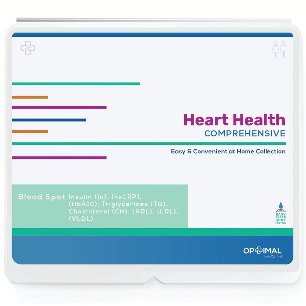 Optimal Heart Health - at Home CardioMetabolic Test Kit
