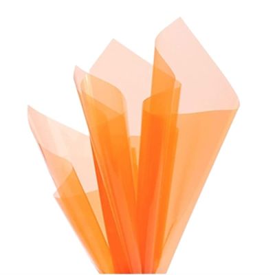 DUOER 20pcs Cellophane Waterproof Macaron Colored Cellophane Flowers Wrapping Paper Bouquet Wrapping Paper Material Wrapping Flower (Color : 6)