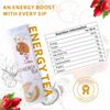 T-GO Energy Tea Herbal Tea Sticks Natural Apple Teas Fruit Blend Healthy Decaf Tea 15 Convenient Tea Sticks view 2