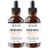 Lugols Iodine Solution 2% - 1 Year Supply - High Potency Liquid Oral Iodine Drops with Superior Absorption  Improves Overall Health & Energy for Women, Men, Kids - 2 fl Oz (Pack of 2) view 1