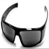 The Unisex Wrap Around Terminator Sun Reader Reading Sunglasses for Men and Women +2.50 Black view 1
