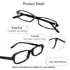 Blue Light Blocking Glasses, Anti Eyestrain, TV Glasses for Women Men, Anti UV, Anti Glare view 3