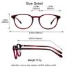 Blue Light Blocking Glasses, Anti Eyestrain, TV Glasses for Women Men, Anti UV, Anti Glare view 4