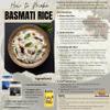 Rani Platinum White Basmati Rice Extra Long Aged 48oz (3lbs) 1.36kg PET Jar ~ All Natural | Gluten Friendly | Vegan | Indian Origin | Export Quality view 2