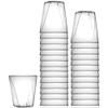 DecorLine Elegant Clear Square Cups - 2 oz (Pack of 20) - Premium Disposable Drinkware - Perfect for Parties and Celebrations view 1
