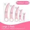 Lyniya 5-Pack Silicone Pelvic Floor Muscle Dilator Trainer Set for Women Large Set view 3