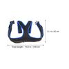 Healifty Seat Adjustable Breathable Chest Cross Positioning Anti-Slip Restraint Systems for Patients Elderly Cares view 2