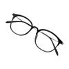VisionGlobal Blue Light Blocking Glasses for Women/Men, Anti Eyestrain, Computer Reading Glasses, Stylish Oval Frame, Anti Glare (Black, +3.75 Magnification) view 1