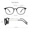 VisionGlobal Blue Light Blocking Glasses for Women/Men, Anti Eyestrain, Computer Reading Glasses, Stylish Oval Frame, Anti Glare (Black, +3.75 Magnification) view 3