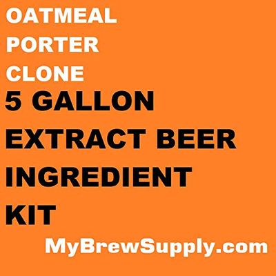 Oatmeal Porter 5 Gallon Extract Ingredient Kit By My Brew Supply