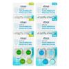 Dr. Tung's Snap-On Toothbrush Cover Caps 2 Count - Toothbrush Head Cover, Travel Case, 60 Days Protection Each, Comes with 4 Deodorizing Discs - (Pack of 6), Assorted Colors view 1