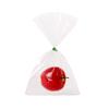400 PCS 3" x 5" Thick Clear Cello Treat Bags Durable Plastic Cellophane Bag With Ties Packing Bakery Popcorn Cookies Candies Lollipop Treat Poly Bags view 3