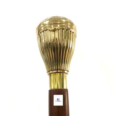 Brass Walking Stick Vintage Style Walking Cane