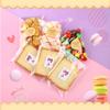 300 PCS 46 Inches Clear Resealable Cellophane Bags with 40 PCS Blank Self-adhesive Label Paper and 40 PCS Thank You Stickers for Bakery, Candle, Soap, Cookie Poly Bags view 3