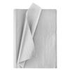 MIAHART 50 Sheets Silver Tissue Paper Bulk 20X14 Inch Metallic Gift Wrap Paper Gift Wrapping Accessory Wrap for Wedding Birthday Party Favor Decor DIY Fringes Shredded Fill Confetti (Silver) view 1